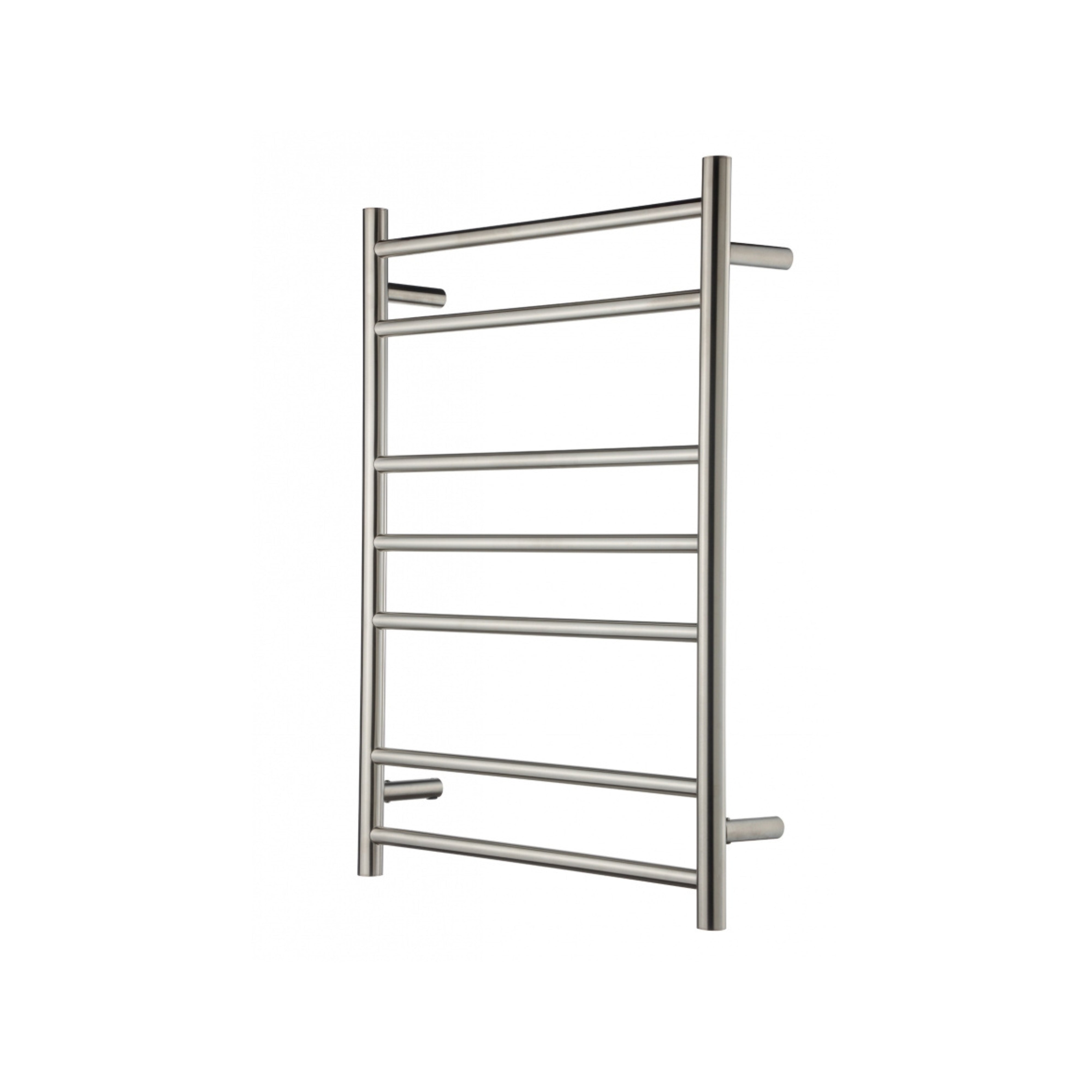 HEIRLOOM GENESIS HEATED TOWEL RAIL BRUSHED NICKEL 825MM