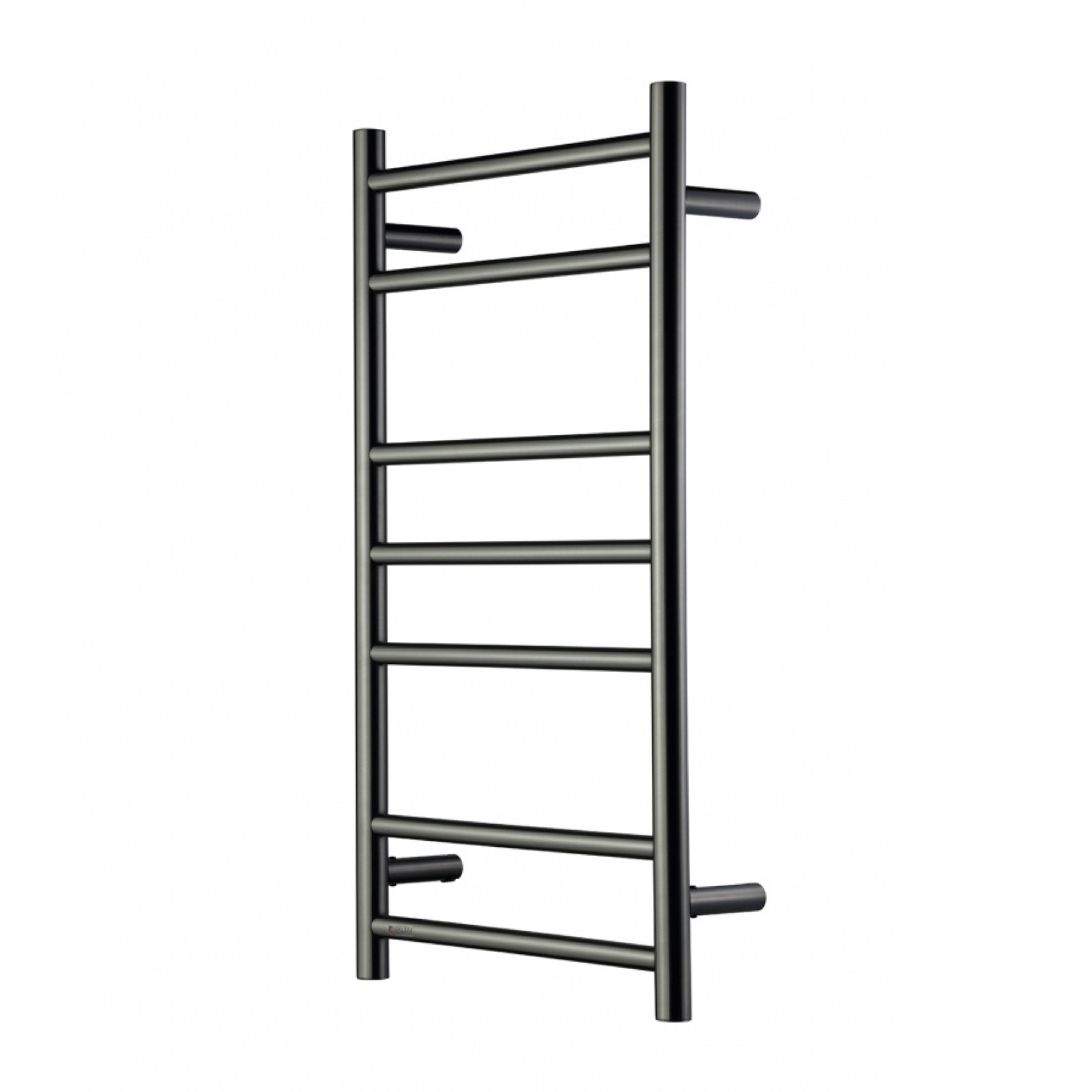 HEIRLOOM GENESIS SLIMLINE HEATED TOWEL RAIL GUN METAL 825MM