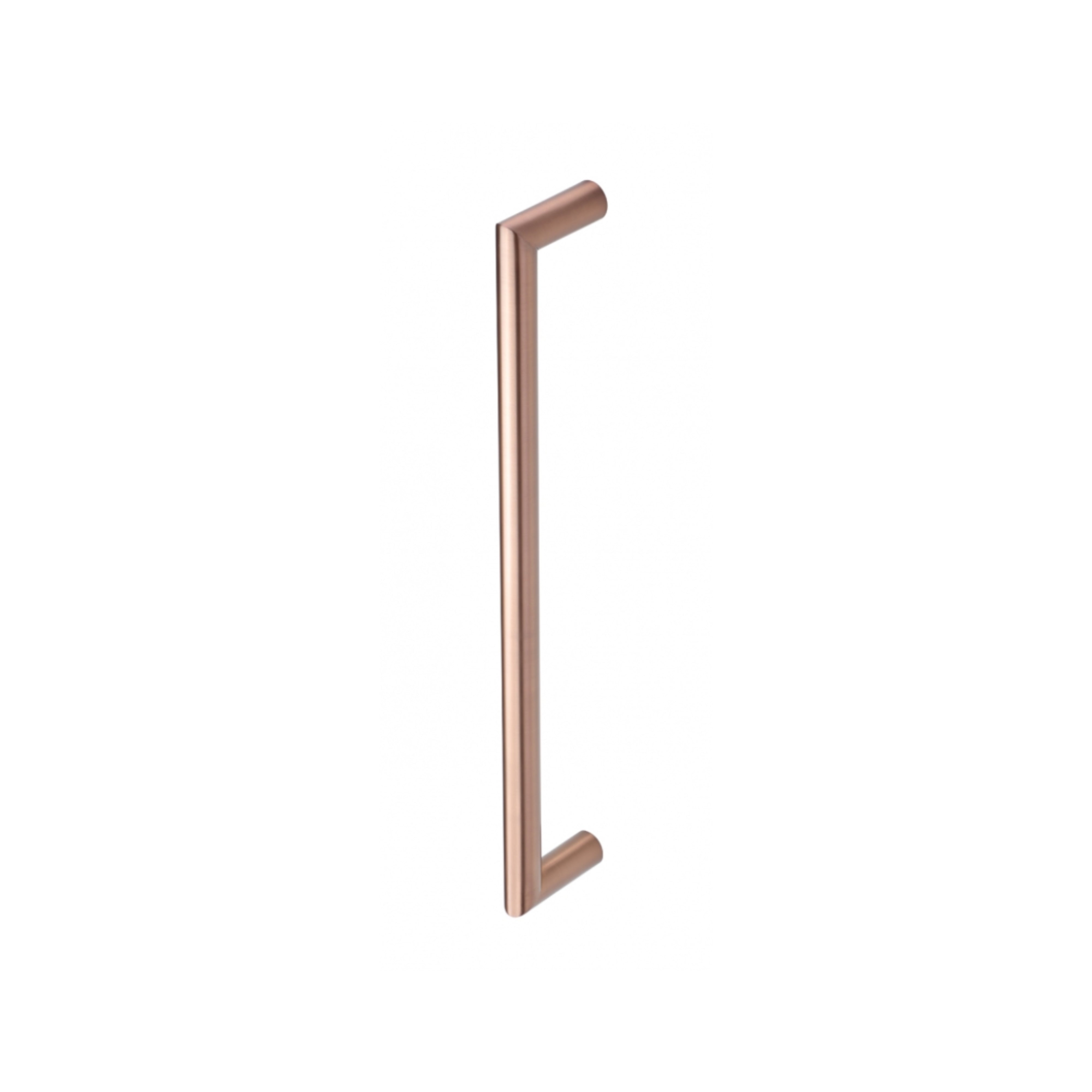 HEIRLOOM STRATA GENESIS HEATED SINGLE TOWEL RAIL BRUSHED COPPER 632MM