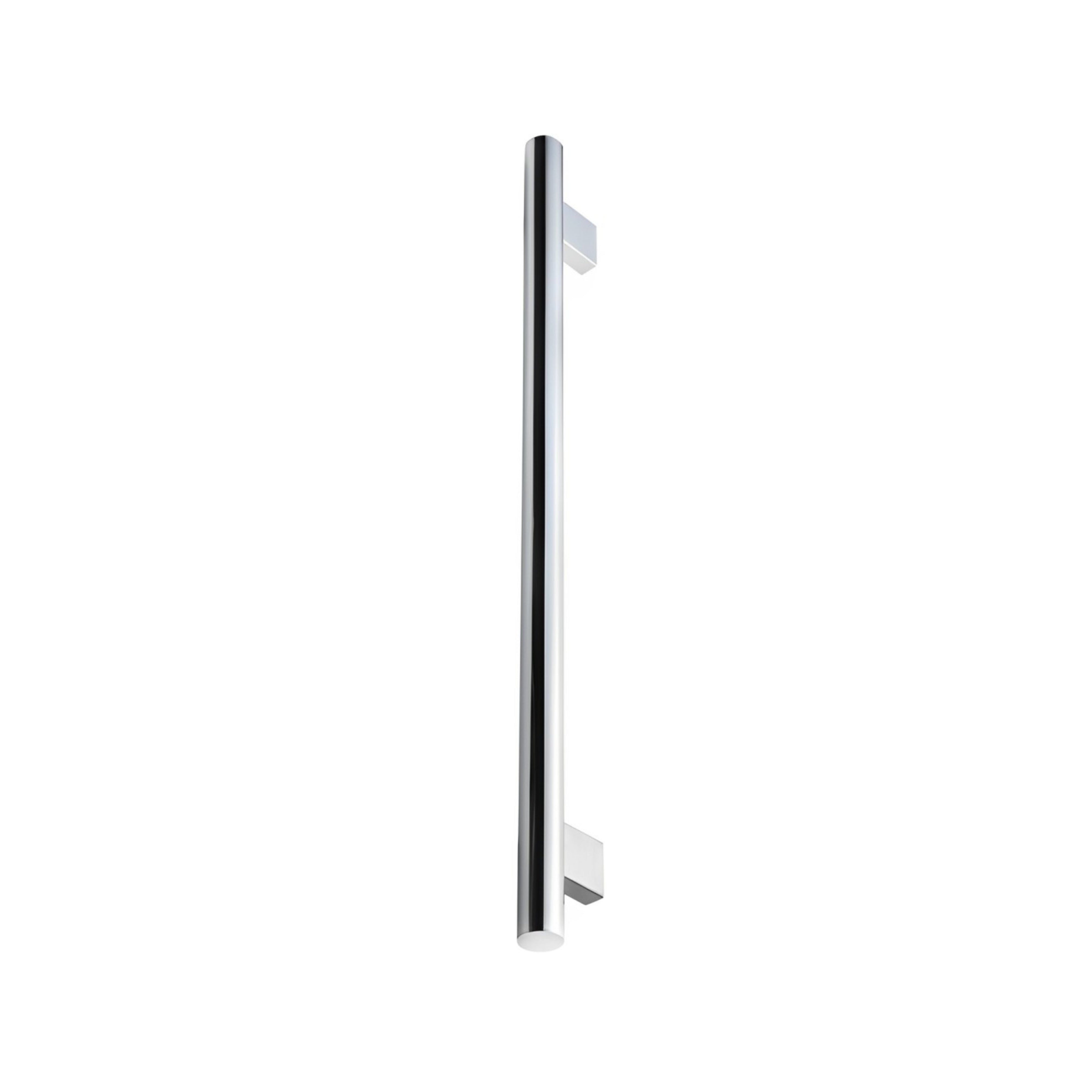 HEIRLOOM HEIKO POLE HEATED SINGLE TOWEL RAIL STAINLESS STEEL 1000MM