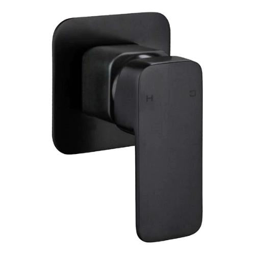 HELLYCAR ELEGANT WALL BATH / SHOWER MIXER BLACK