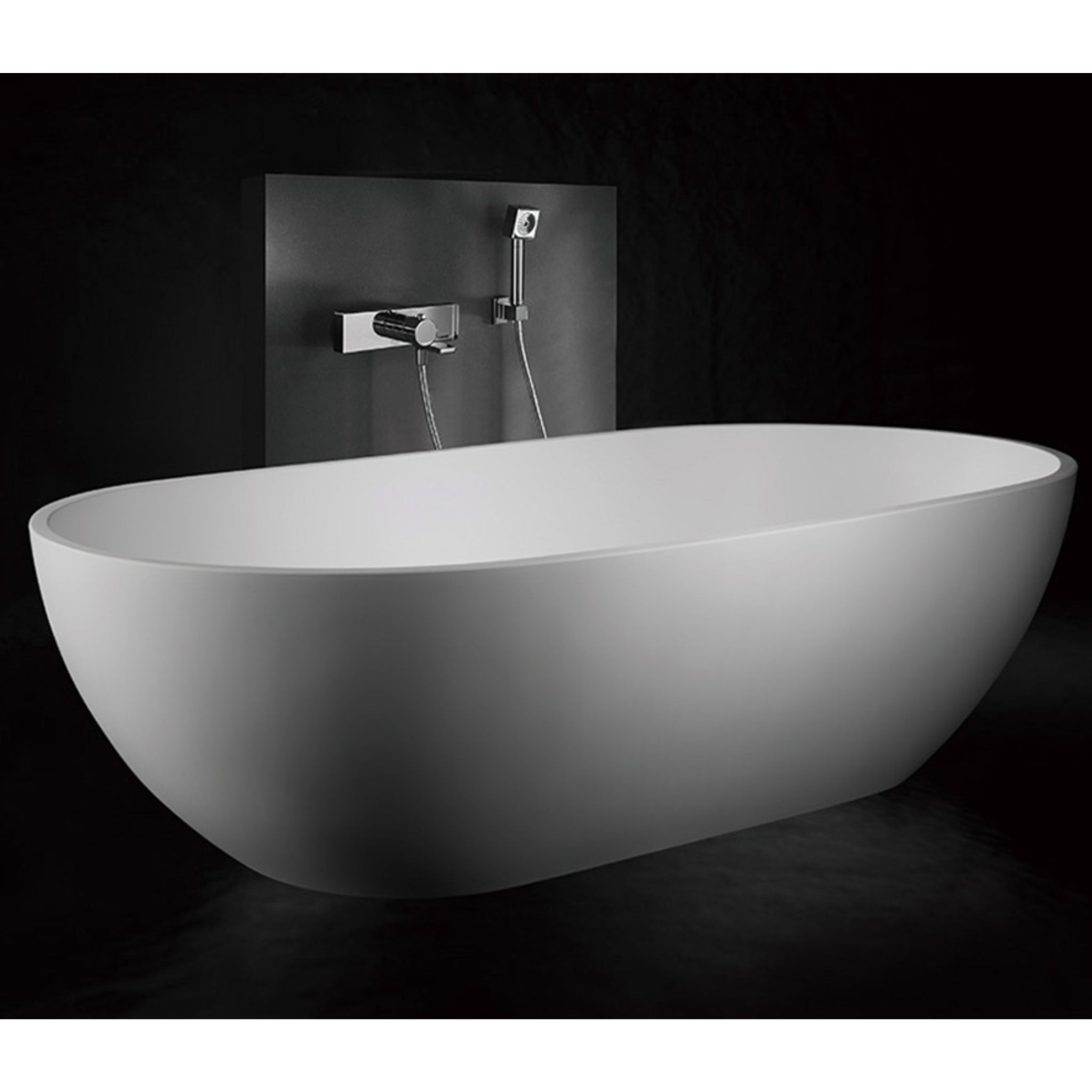 KASKADE AVEO FREESTANDING STONE BATHTUB (AVAILABLE IN 1500MM, 1700MM AND 1780MM)