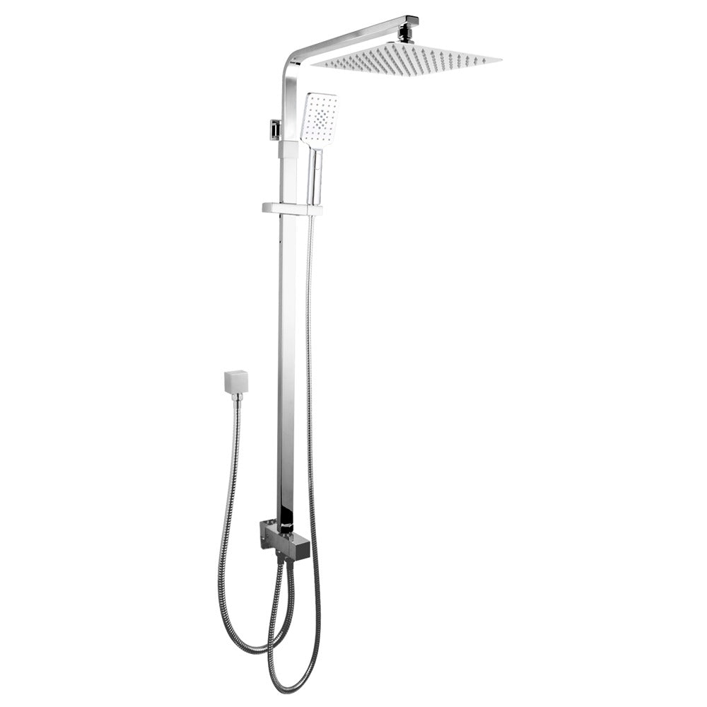 AQUAPERLA SQUARE 10" SHOWER STATION CHROME