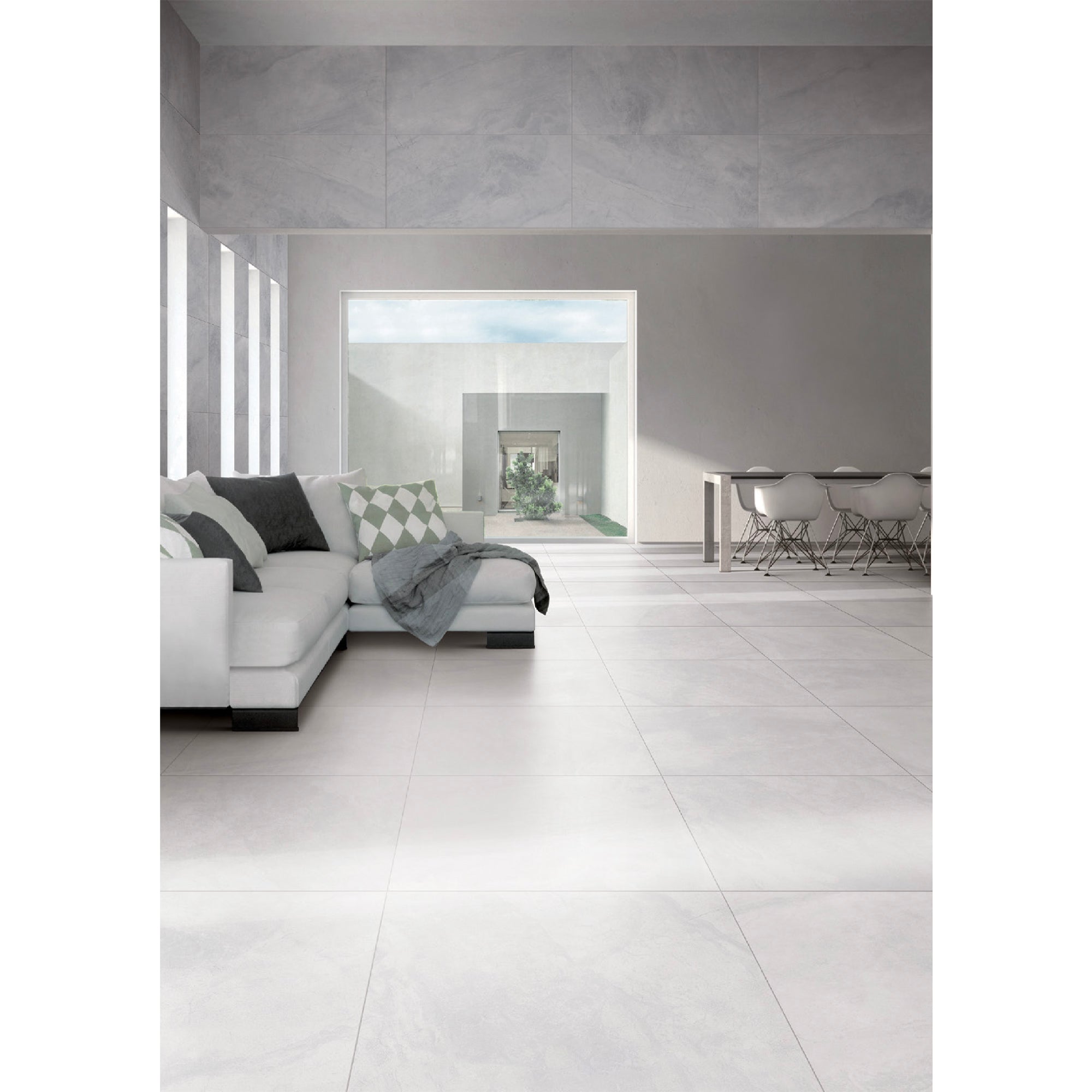 ELITE STARI WHITE MATTE 300X600MM RECTANGULAR TILE (PER BOX)