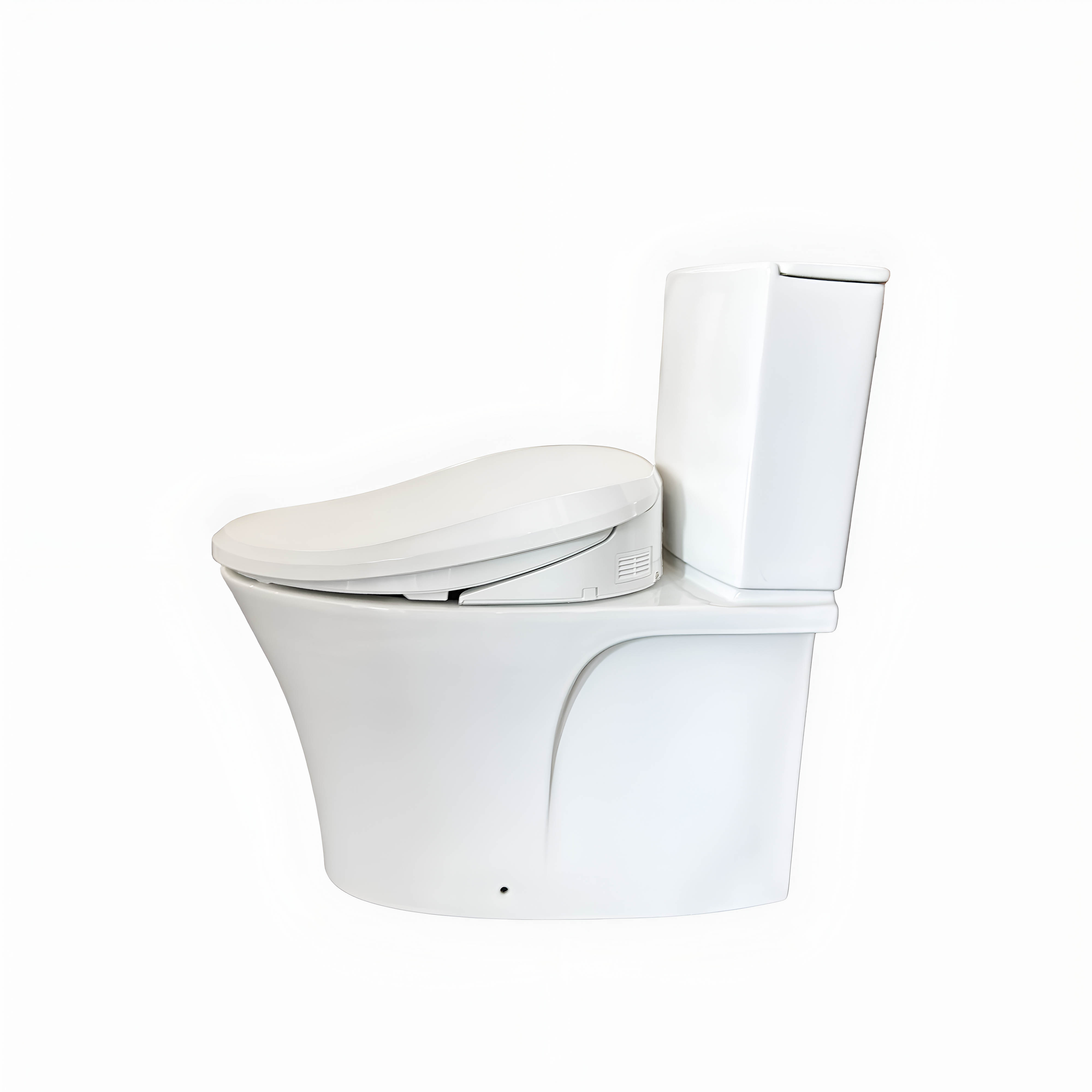 KOHLER VEIL BACK-TO-WALL TOILET WITH REMOTE CONTROL WASHLET ELONGATED GLOSS WHITE