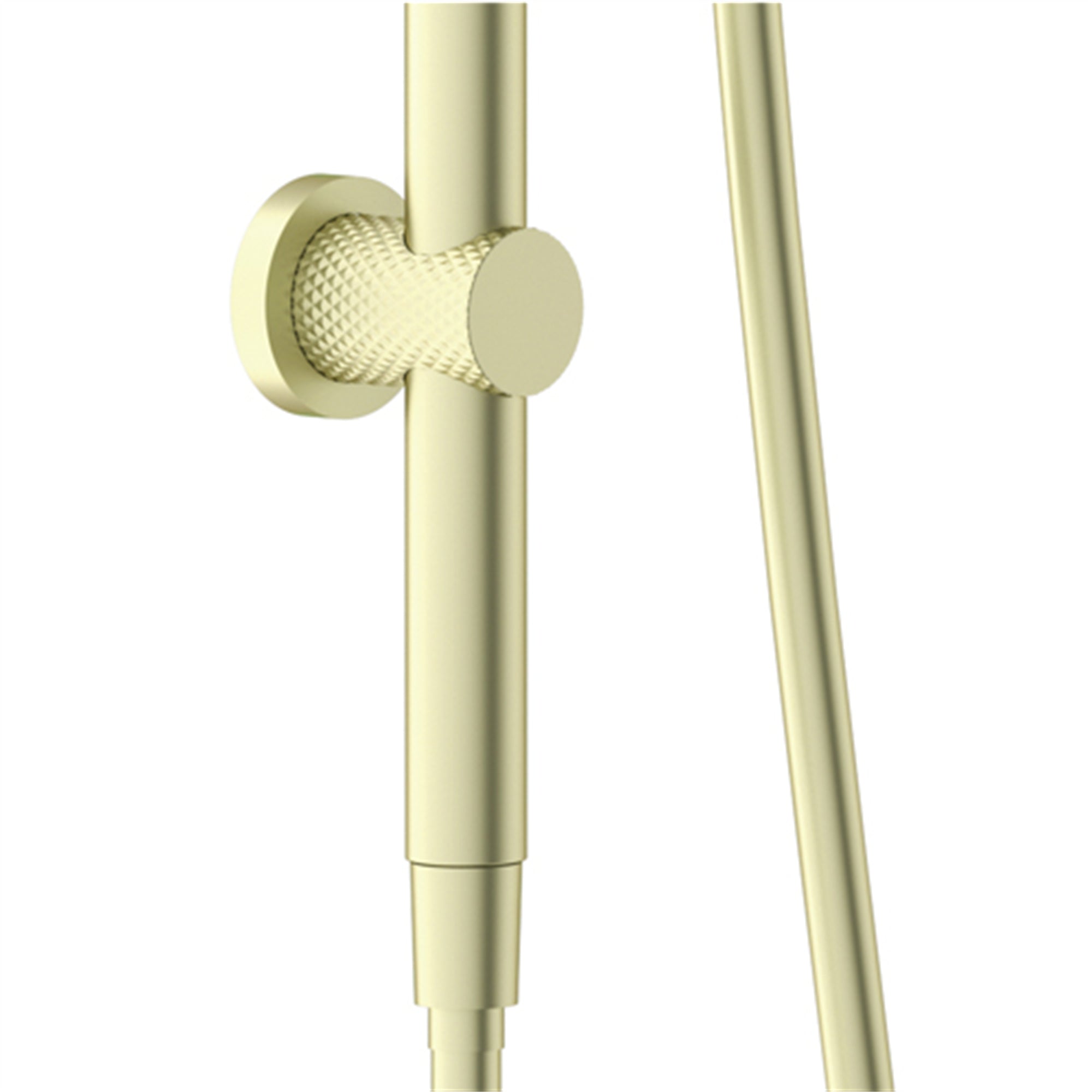 NERO OPAL TWIN SHOWER WITH AIR SHOWER 339MM BRUSHED GOLD