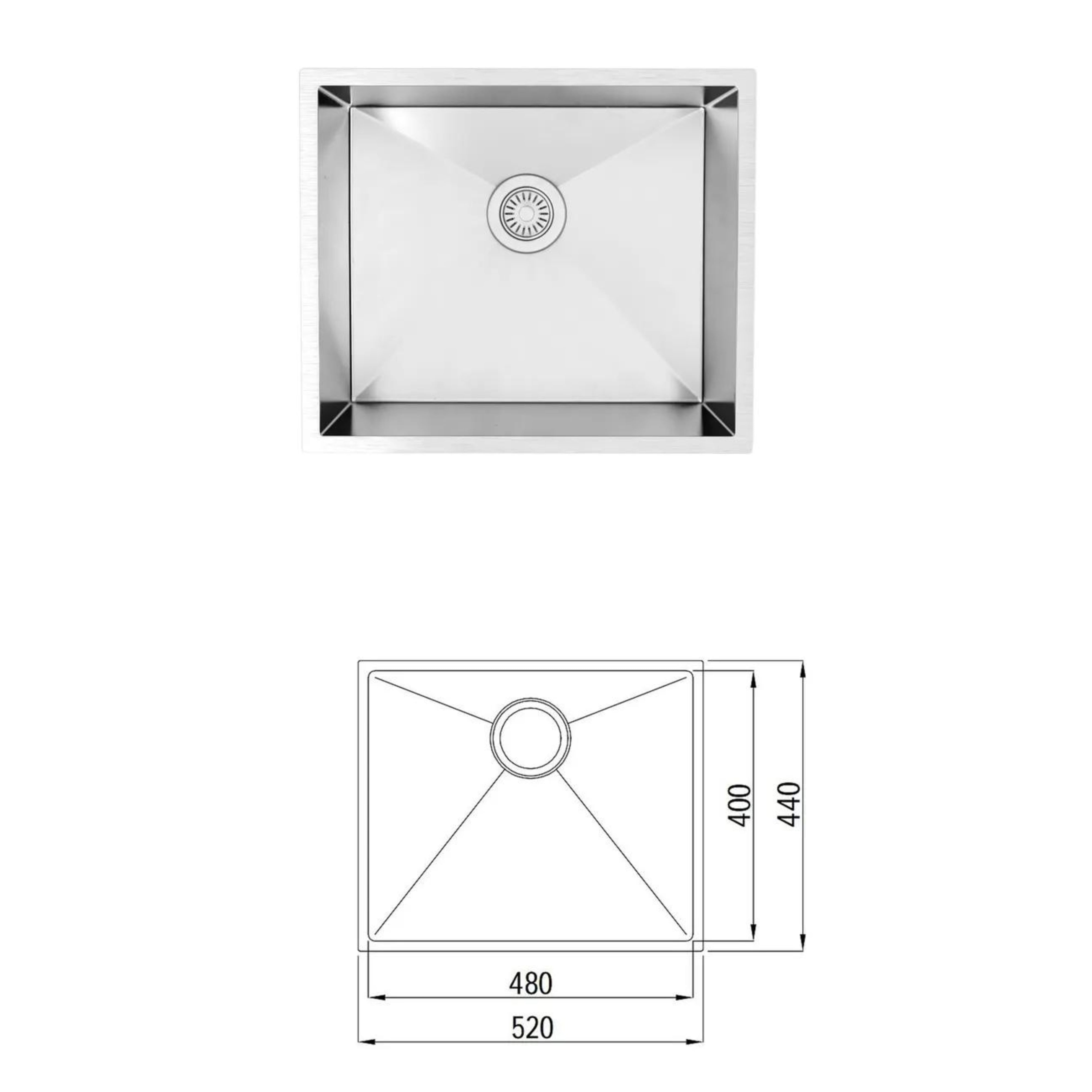 OTTI HAMPSHIRE MATTE WHITE 1300MM LAUNDRY AND WALL CABINET WITH STONE TOP & SINK (PACKAGE-C)