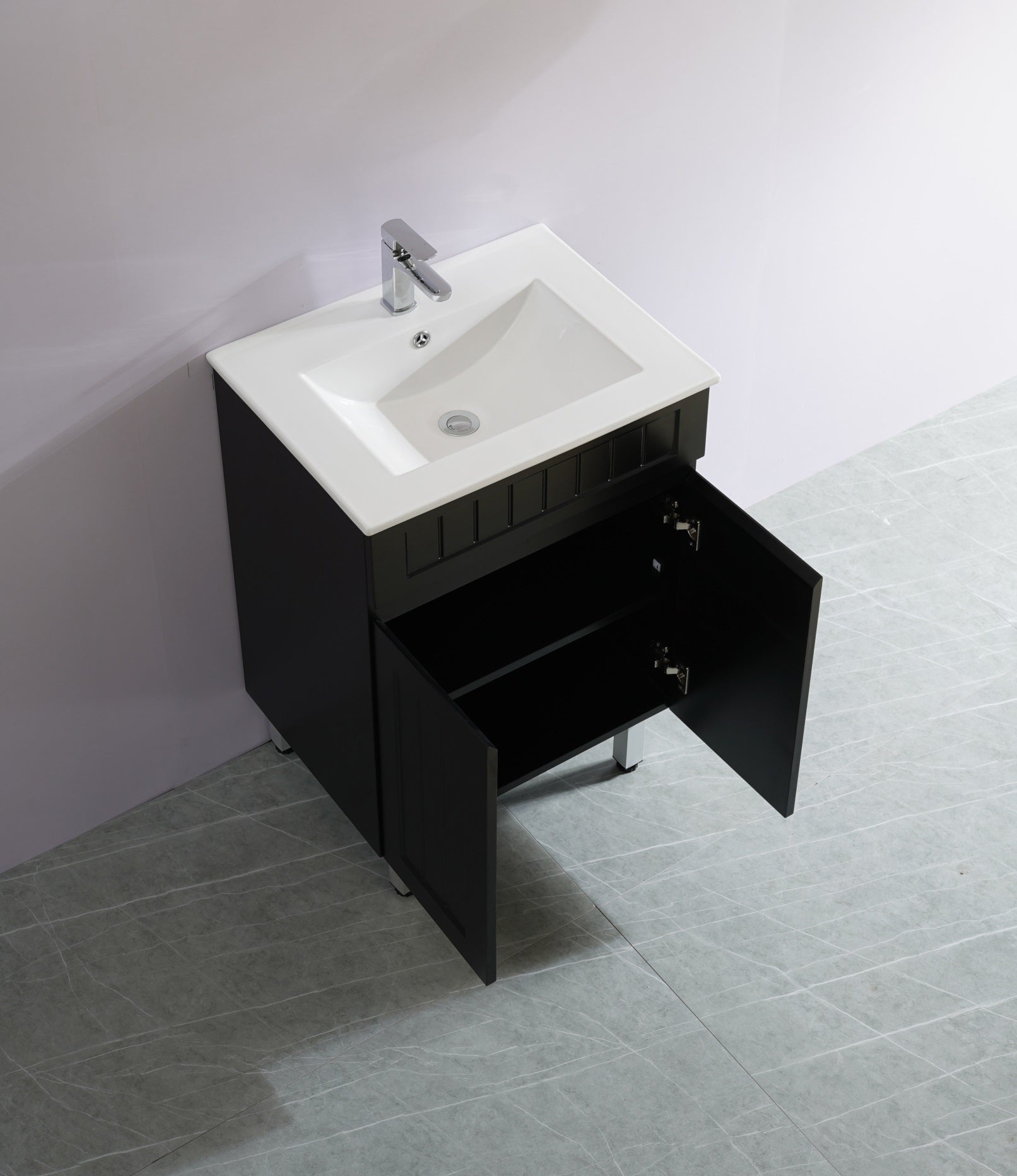 Matte 2024 black vanity