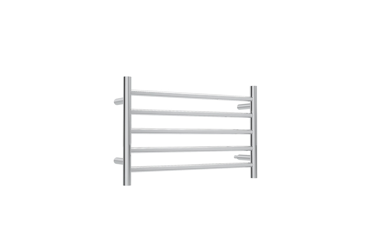 LINSOL ALLEGRA 5 BAR HEATED TOWEL RAIL CHROME 420MM