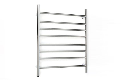 LINSOL ALLEGRA 8 BAR HEATED TOWEL RAIL CHROME 800MM