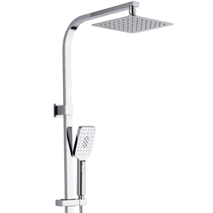 INSPIRE TARAN SHOWER DUAL HOSE SQ CHROME