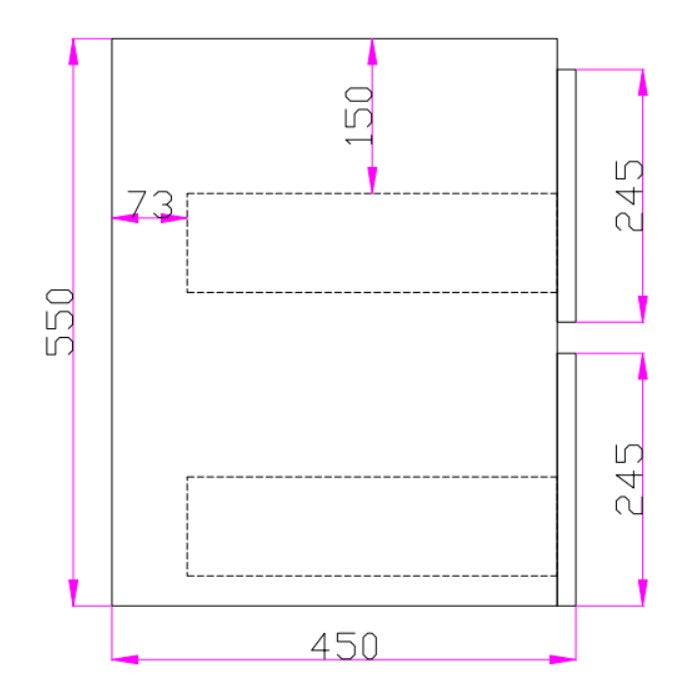 POSEIDON WHITE OAK 600MM WALL HUNG VANITY