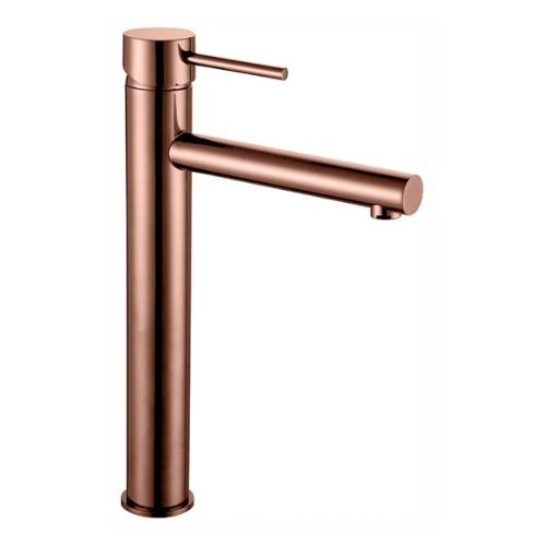 HELLYCAR IDEAL HIGH BASIN MIXER 315MM ROSE GOLD | Austpek Bathrooms